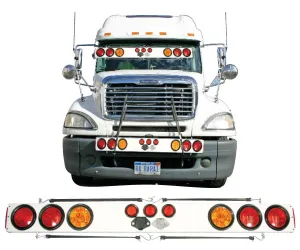 Wide Load Light Bar Withflashers - 60 Inch