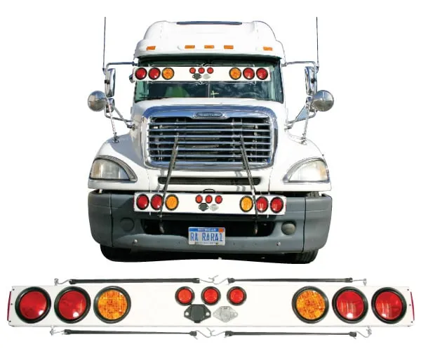 Wide Load Light Bar Withflashers - 60 Inch