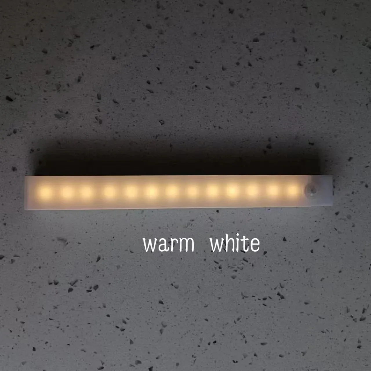 Wireless Motion Sensor LED Strip Tube, USB Rechargeable Night Light for Kitchen, Bedside, Cabinet, Wardrobe, Backlight Wall Lamp
