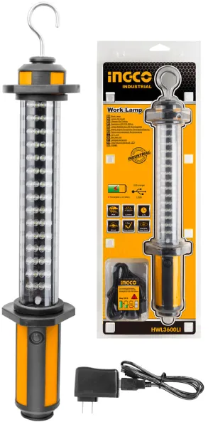 Work Lamp Rechargeable Light Flash Light HWL3600LI