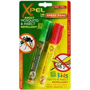Xpel Kids Mosquito & Insect Repellent Kit - Spray & Lotion 6 Months 